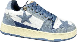 Star Denim Sneakers Graphic Skate Shoes Y2k Cute High Top Lace-up Front Multicolor Sports Women Girl Chic Gift