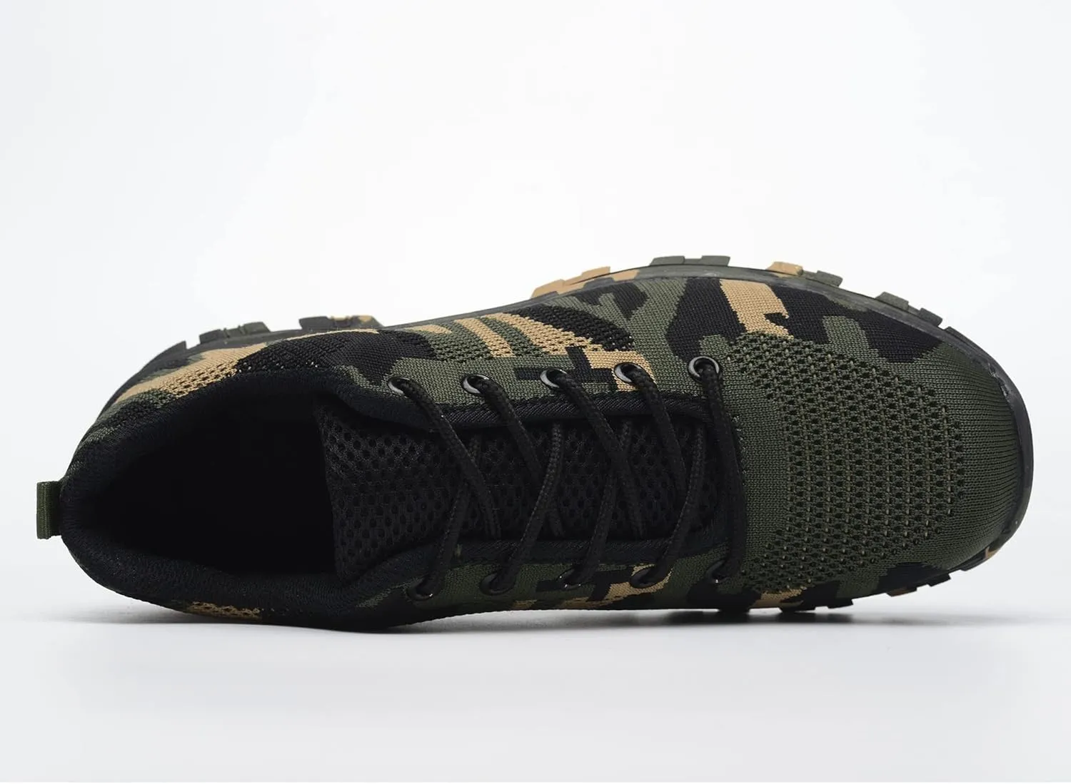 Steel Toe Safety Shoes for Men Women Breathable Industrial Sneakers Anti-Pierce Work Shoes Lightweight Camouflage Outdoor Shoes