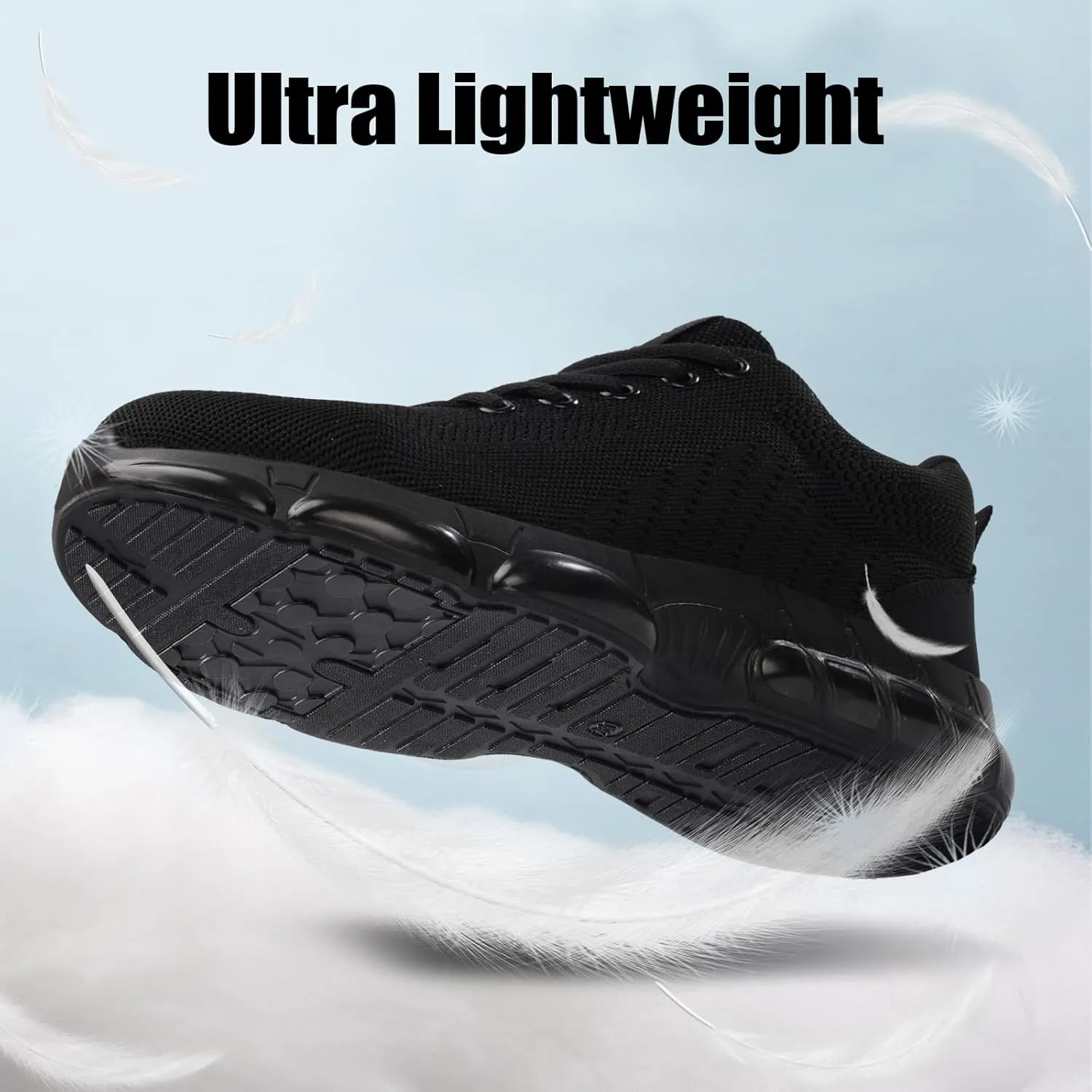 Steel Toe Shoes for Men Women Lightweight Work Shoes for Men Indestructible Safety Shoes Comfortable Steel Toe Sneakers Industrial Construction Shoes Mens Steel Toe Tennis Shoes