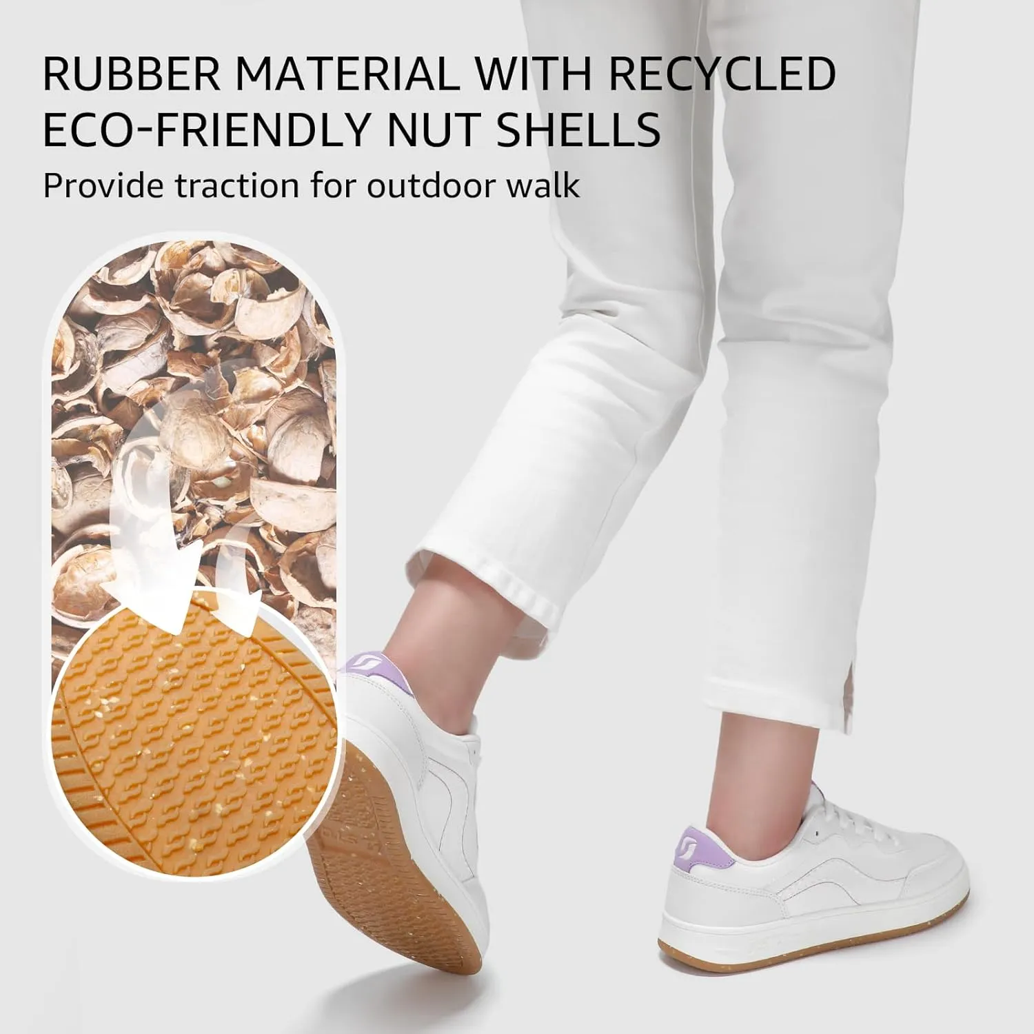 STQ Canvas Shoes for Women Lace Up Tennis Shoes Non Slip Comfortable Walking Sneakers