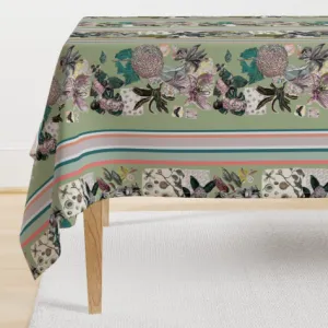 Tablecloth <br/> Suwannee Stripe, Collard