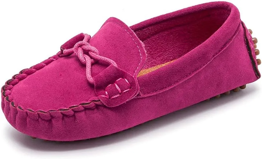 TangDao Toddler Little Kid Boys Girls Soft Slip On Loafers Dress Flat Shoes Casual Penny Loafer Moccasin Shoes for Boys and Girls