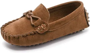 TangDao Toddler Little Kid Boys Girls Soft Slip On Loafers Dress Flat Shoes Casual Penny Loafer Moccasin Shoes for Boys and Girls