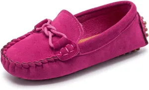 TangDao Toddler Little Kid Boys Girls Soft Slip On Loafers Dress Flat Shoes Casual Penny Loafer Moccasin Shoes for Boys and Girls