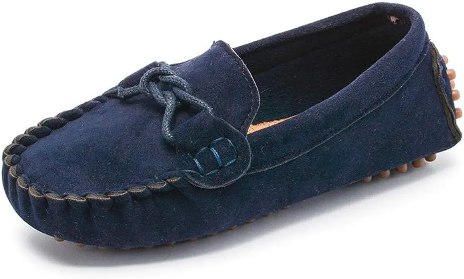 TangDao Toddler Little Kid Boys Girls Soft Slip On Loafers Dress Flat Shoes Casual Penny Loafer Moccasin Shoes for Boys and Girls