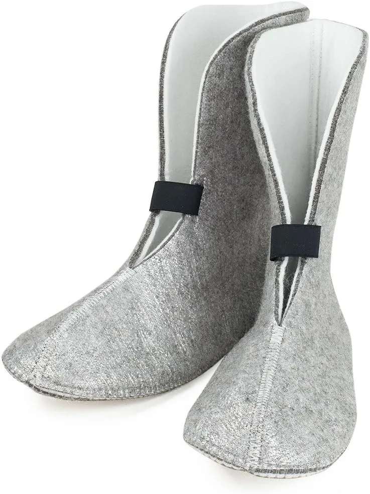 The Felt Store Replacement Boot Liners: Wool Blend, Polypropylene, Radiantex™ (816 GWR) - 10" high