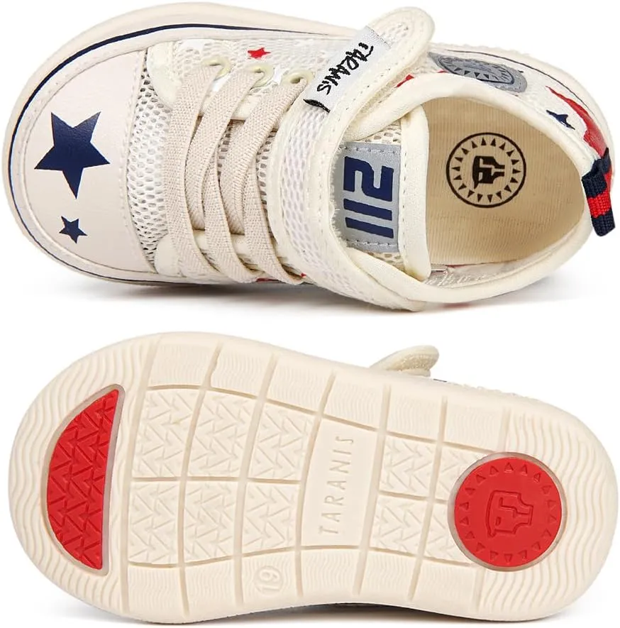 Toddler Shoes Boys Girls Sneakers Kids Walking Canvas Strap Shoes