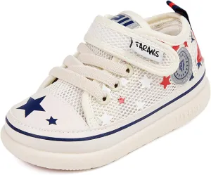 Toddler Shoes Boys Girls Sneakers Kids Walking Canvas Strap Shoes
