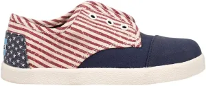TOMS Kids Boys Paseo Patriotic Slip On Sneakers Shoes Casual - Multi