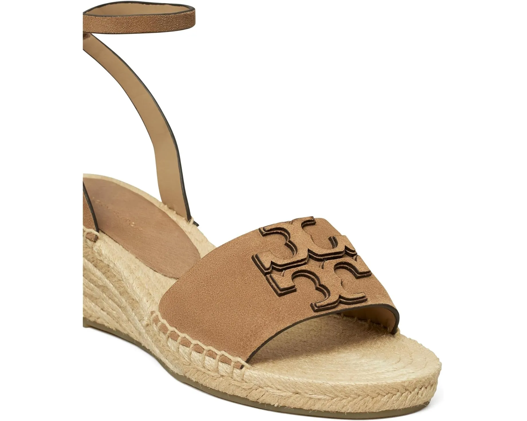 TORY BURCH INES ESPADRILLE WEDGE HEEL SANDALS