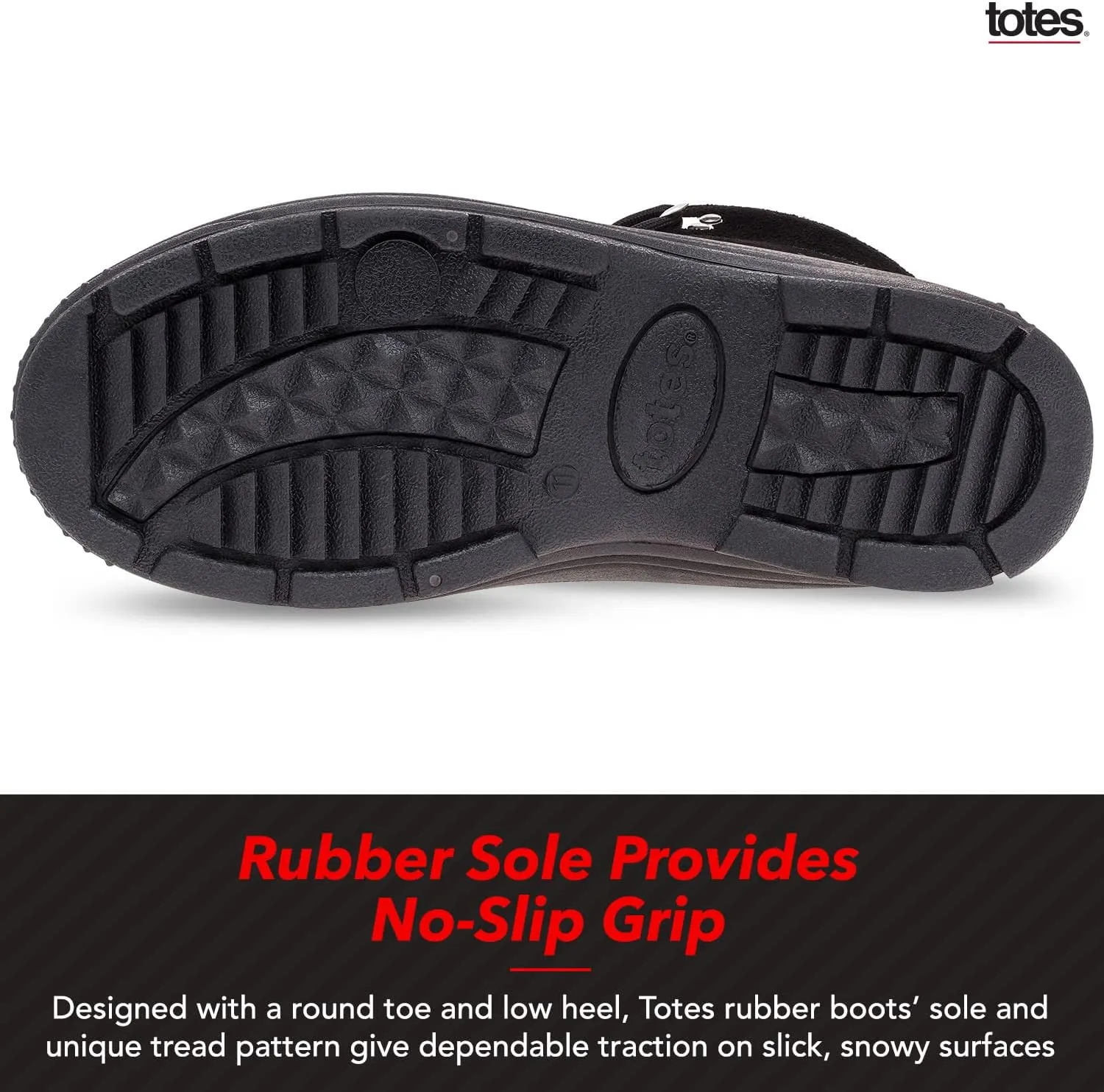 totes Men's Mike Waterproof Snow Winter Boots