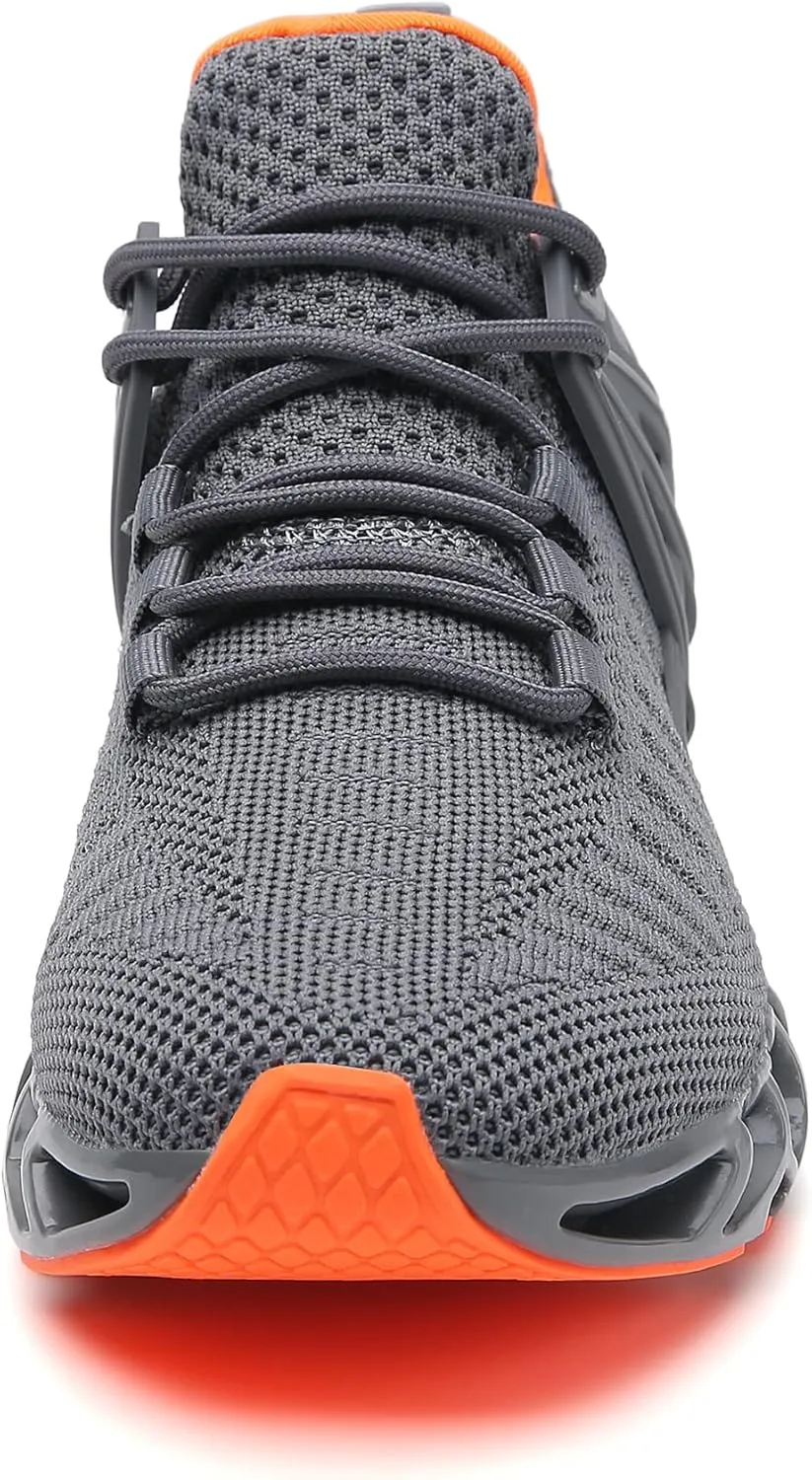 TSIODFO Men's Sneakers Sport Running Athletic Tennis Walking Shoes
