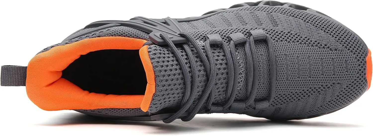 TSIODFO Men's Sneakers Sport Running Athletic Tennis Walking Shoes