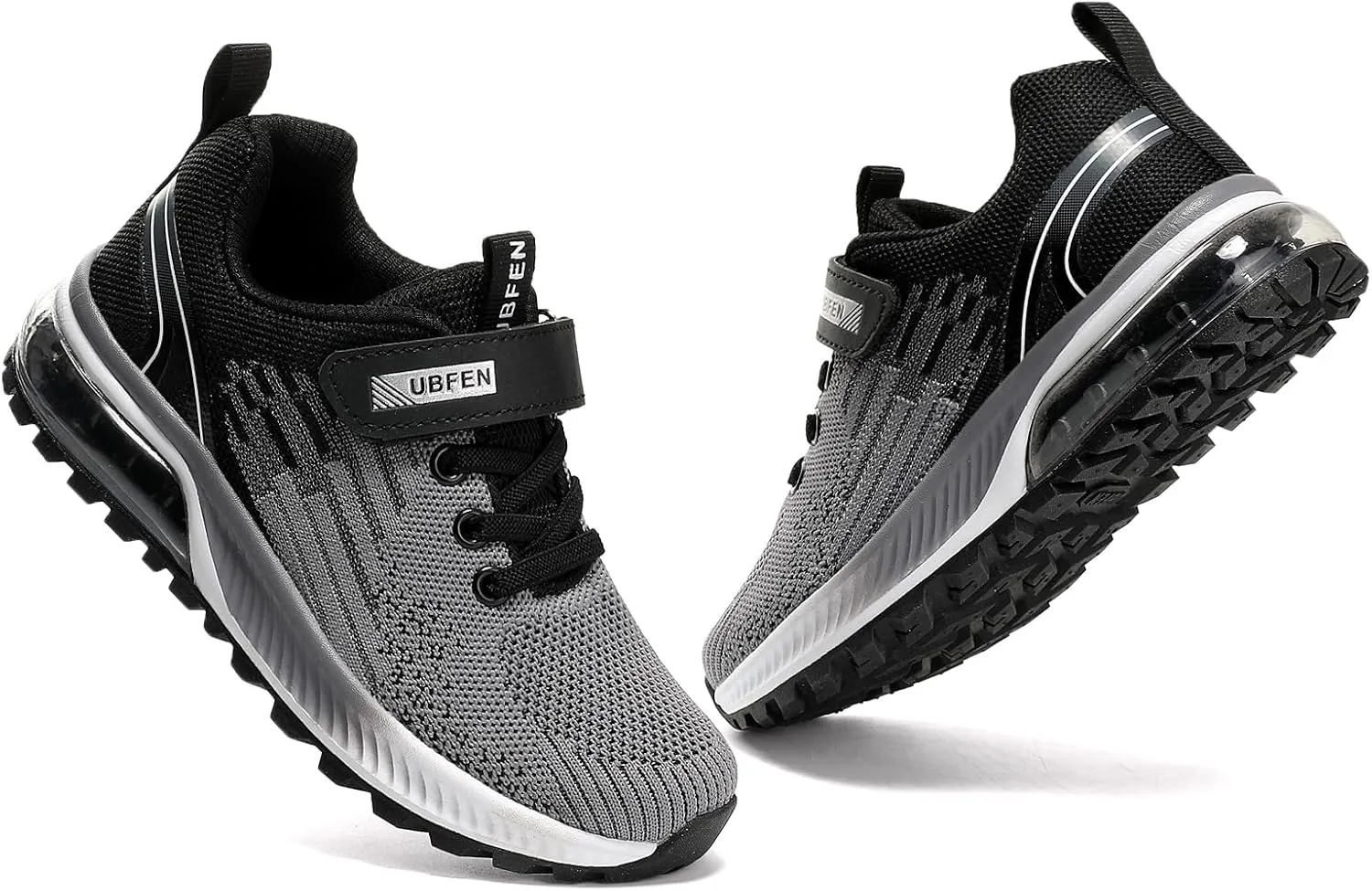 UBFEN Kids Sneakers Boys Girls Tennis Shoes for Running Athletic Walking Gym Sports Lightweight Breathable
