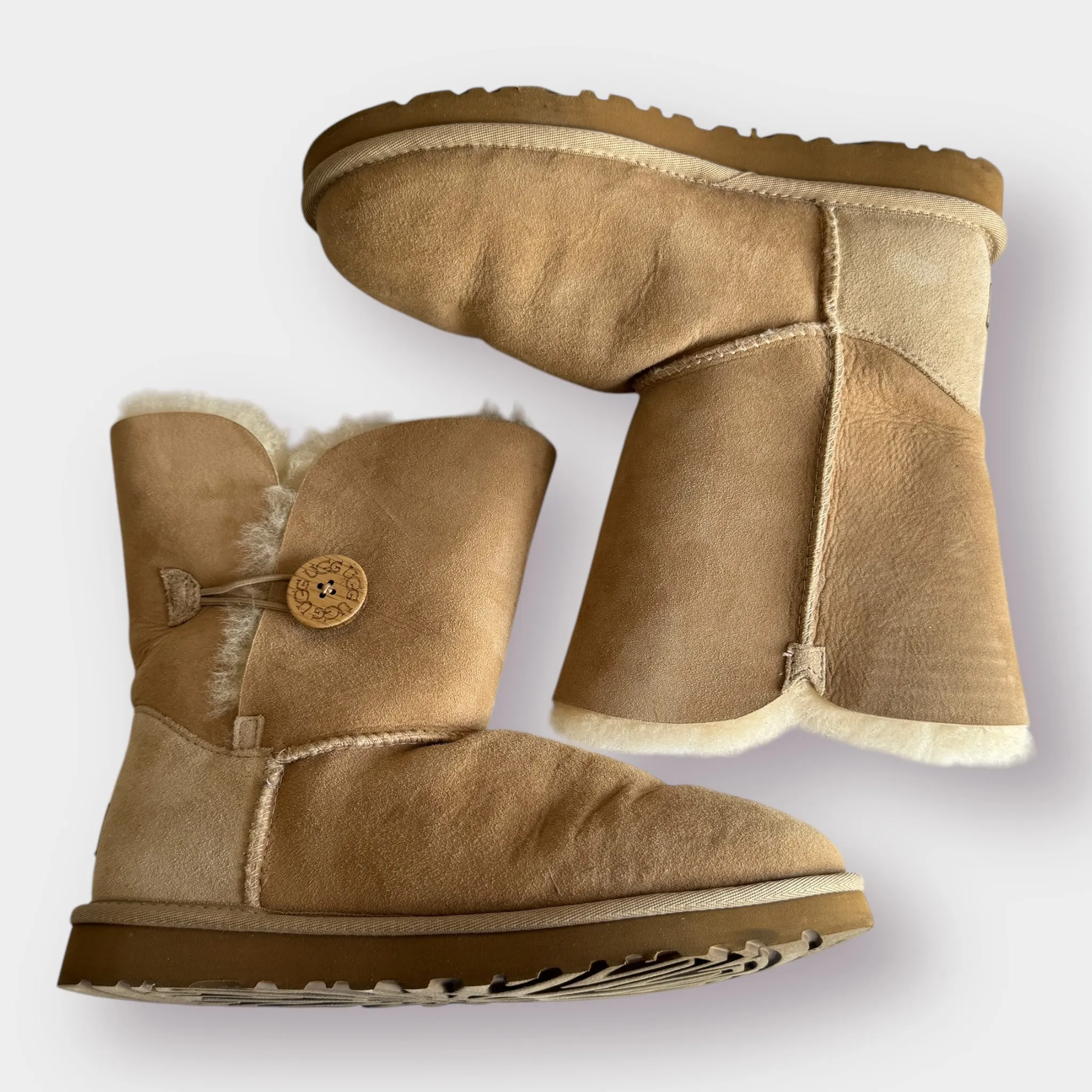 UGG Australia Boots with Bailey Button