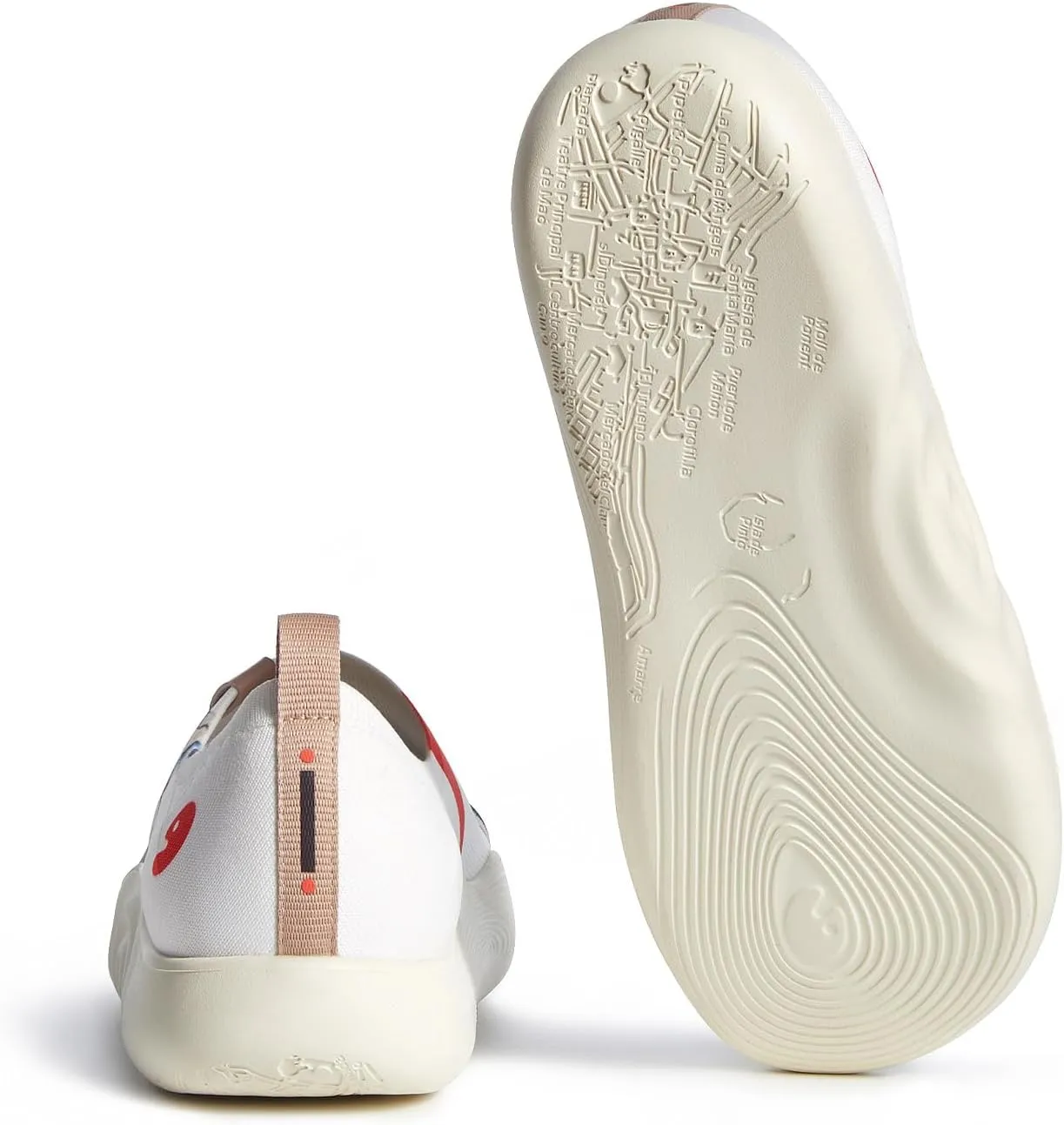 UIN Zoltan Women's Art Travel Shoes Comfort Slip On Loafers Lightweight Fashion Sneaker