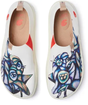 UIN Zoltan Women's Art Travel Shoes Comfort Slip On Loafers Lightweight Fashion Sneaker