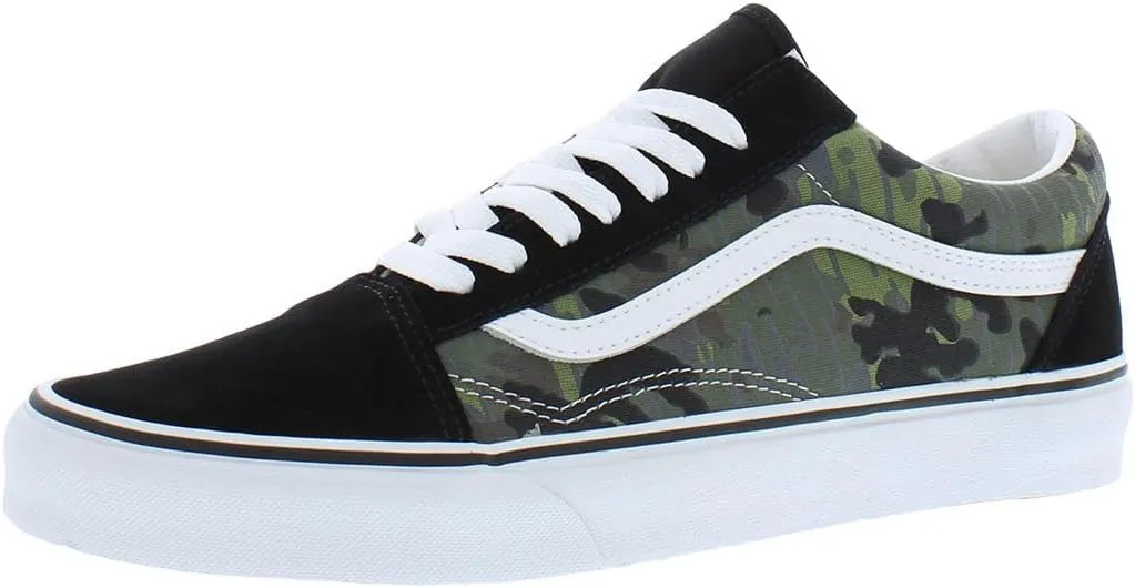 Vans Women's Old Skool(tm) Core Classics, Rain Camouflage Green/Multicoloured, 10 Women/8.5 Men, Rain Camouflage Green Multicoloured, 41/43 EU