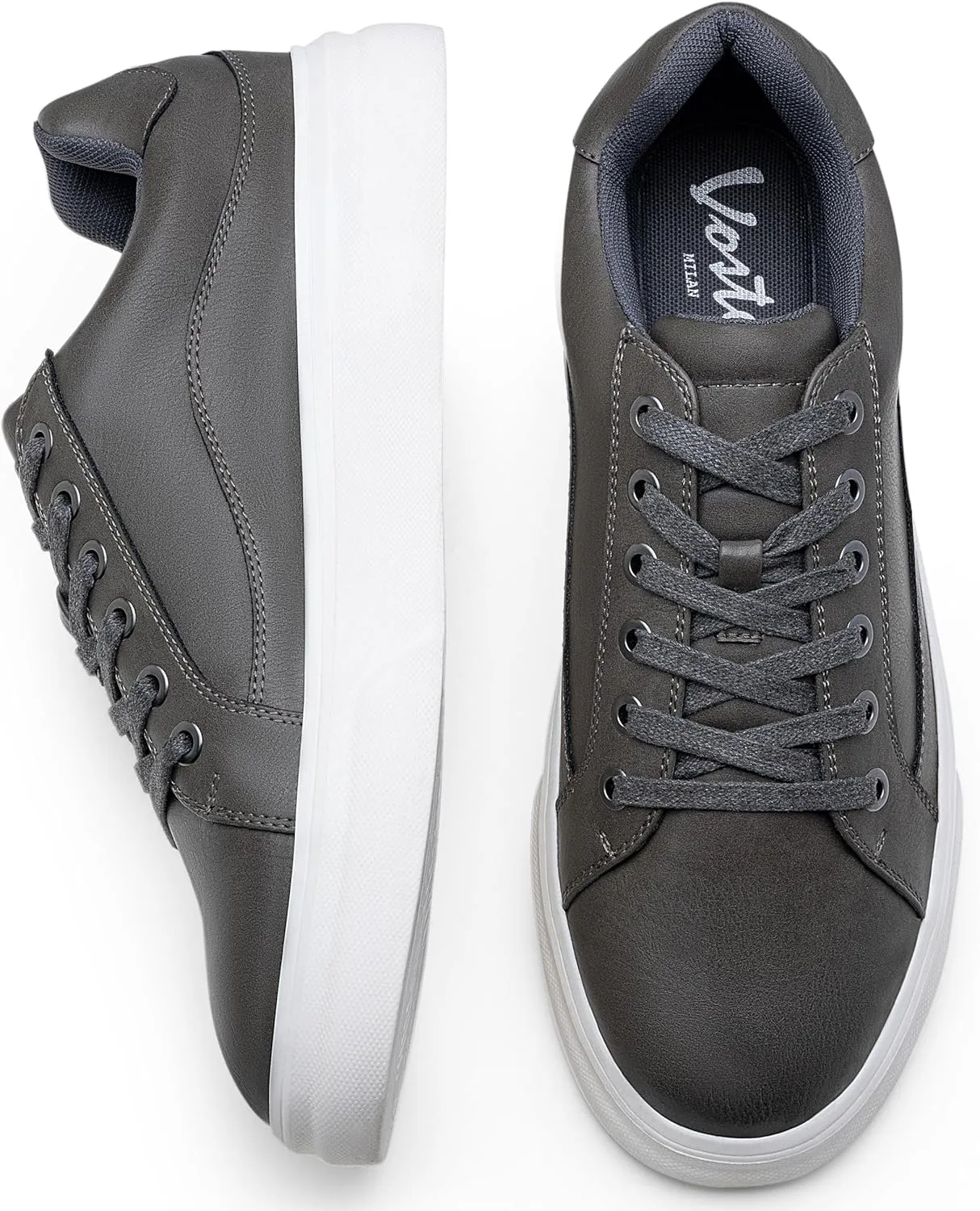 Vostey Men's Fashion Sneakers Classic Casual Shoes for Men Stylish Soft Mens Dress Sneakers
