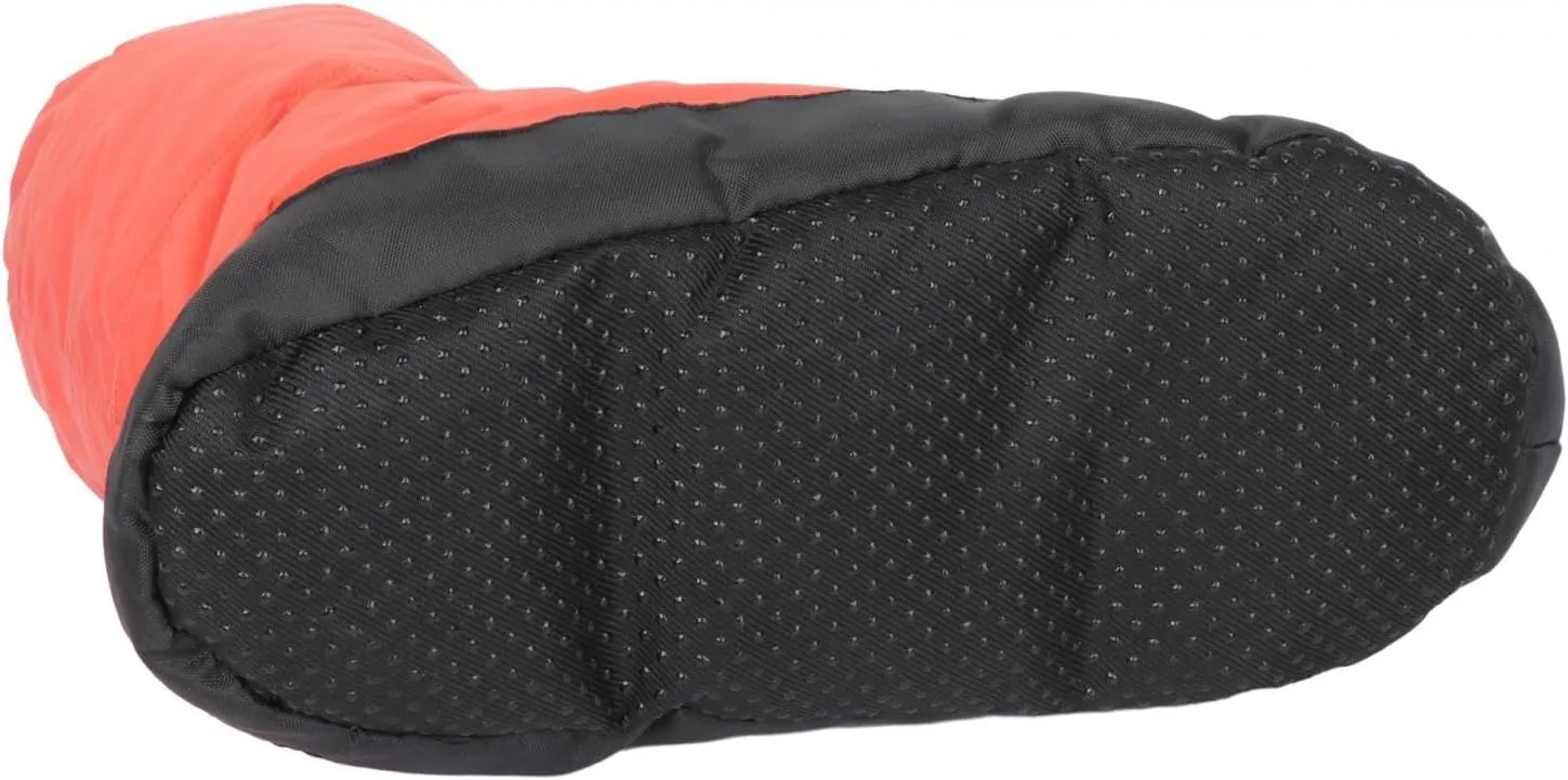Winter Duck Down Booties Down Boots Thermal Windproof Down Slippers Warm Socks for Camping Tent Skiing Snowboard
