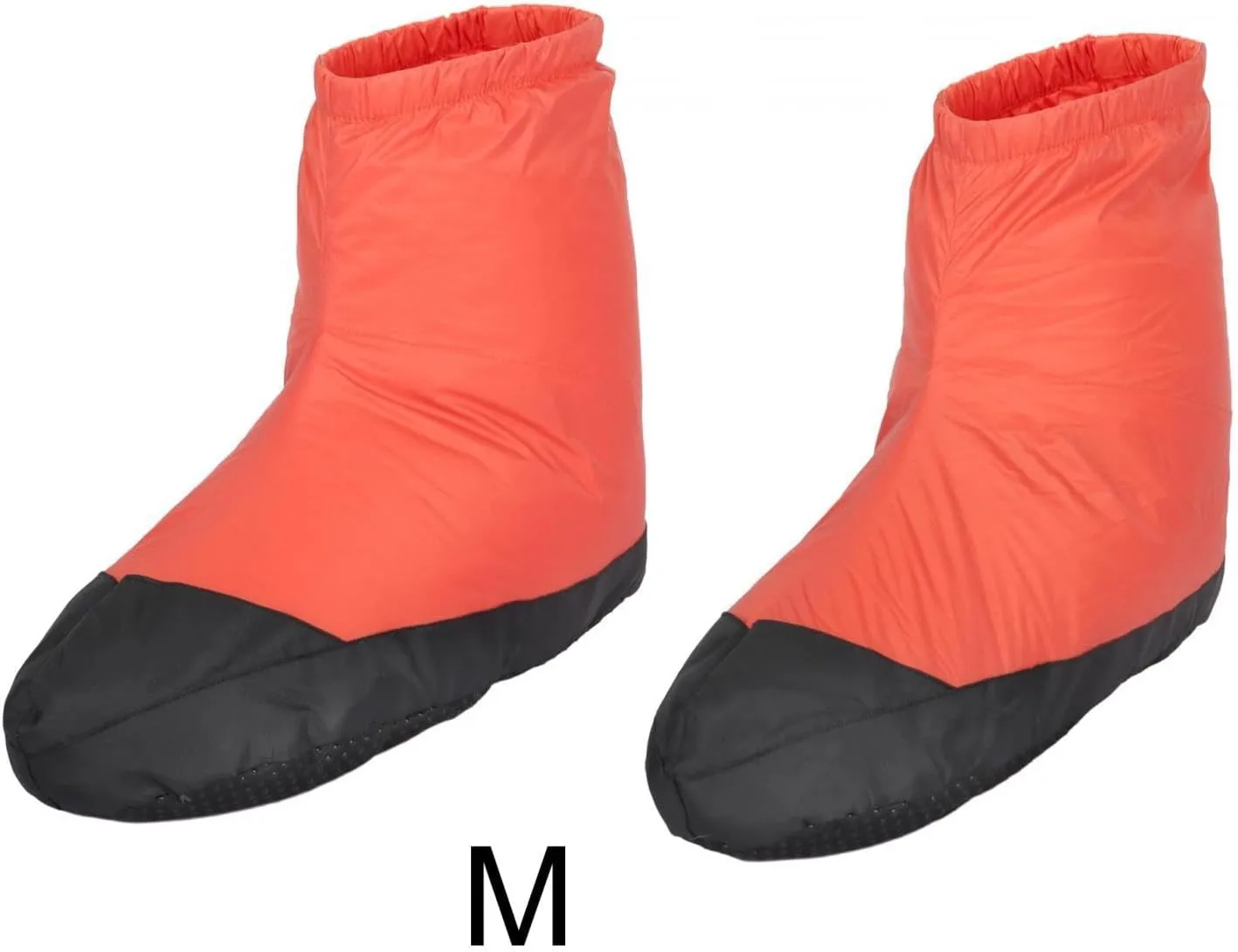 Winter Duck Down Booties Down Boots Thermal Windproof Down Slippers Warm Socks for Camping Tent Skiing Snowboard