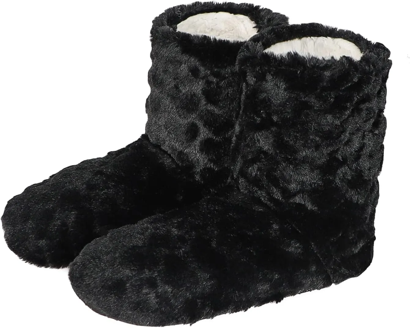 Women Floor Boots Warm Indoor Slippers Girl Warm Bootie Sock Home Ankle High Boots Noiseless Sock Shoes Flat Non-Slip Slipper