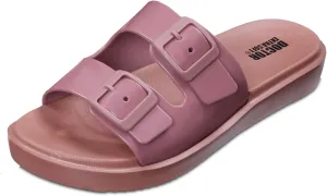 Women's Classic Cushion Sliders/Slippers with Adjustable Buckle Strap for Adult | Comfortable & LightWeight| Stylish & Anti-Skid| Waterproof & Everyday Flip Flops Ladies/Girls D-523