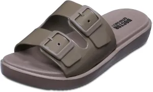 Women's Classic Cushion Sliders/Slippers with Adjustable Buckle Strap for Adult | Comfortable & LightWeight| Stylish & Anti-Skid| Waterproof & Everyday Flip Flops Ladies/Girls D-523