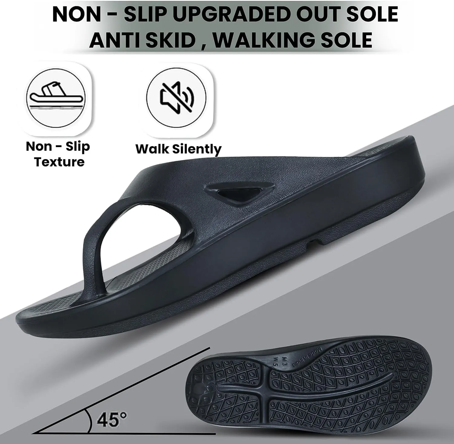 Women's Classic Ultra Soft Flip Flops/Slippers with Cushion FootBed for Adult | Comfortable & Light Weight| Stylish & Anti-Skid| Waterproof & Everyday Slip-on for Ladies/Girls D-510
