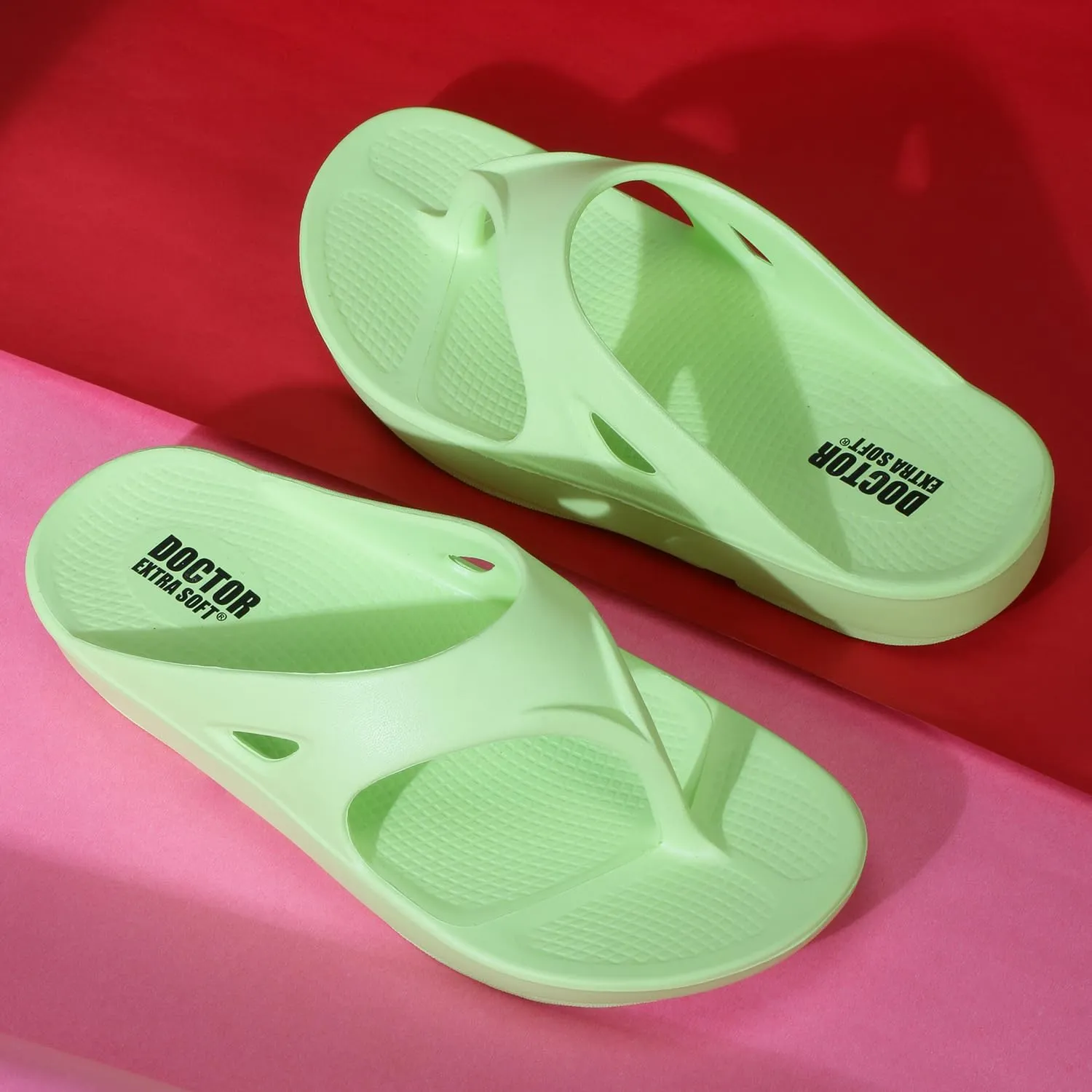 Women's Classic Ultra Soft Flip Flops/Slippers with Cushion FootBed for Adult | Comfortable & Light Weight| Stylish & Anti-Skid| Waterproof & Everyday Slip-on for Ladies/Girls D-510