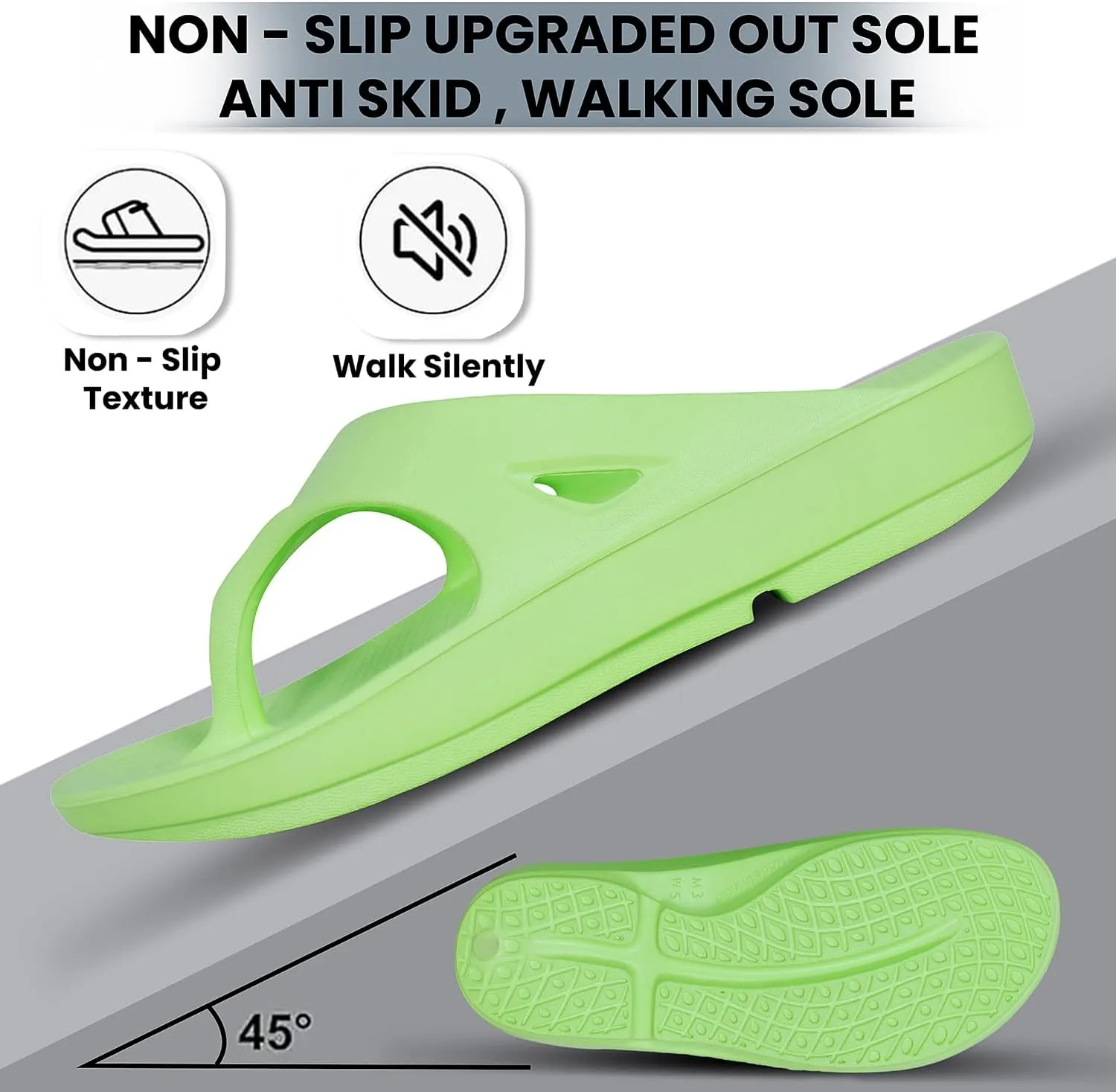 Women's Classic Ultra Soft Flip Flops/Slippers with Cushion FootBed for Adult | Comfortable & Light Weight| Stylish & Anti-Skid| Waterproof & Everyday Slip-on for Ladies/Girls D-510