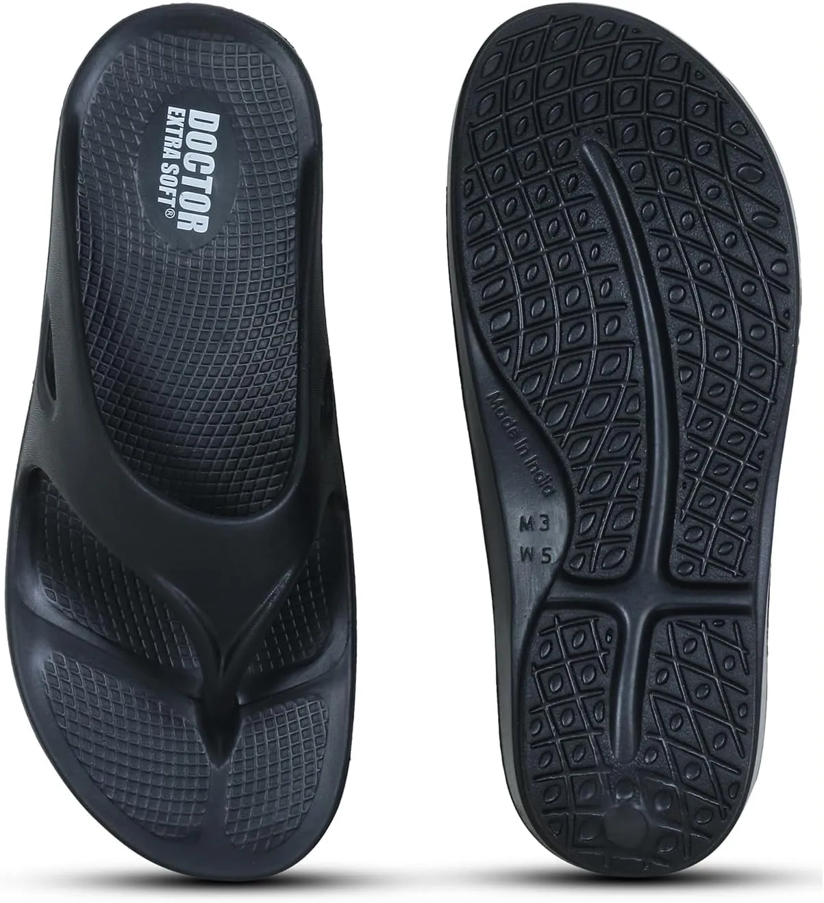 Women's Classic Ultra Soft Flip Flops/Slippers with Cushion FootBed for Adult | Comfortable & Light Weight| Stylish & Anti-Skid| Waterproof & Everyday Slip-on for Ladies/Girls D-510