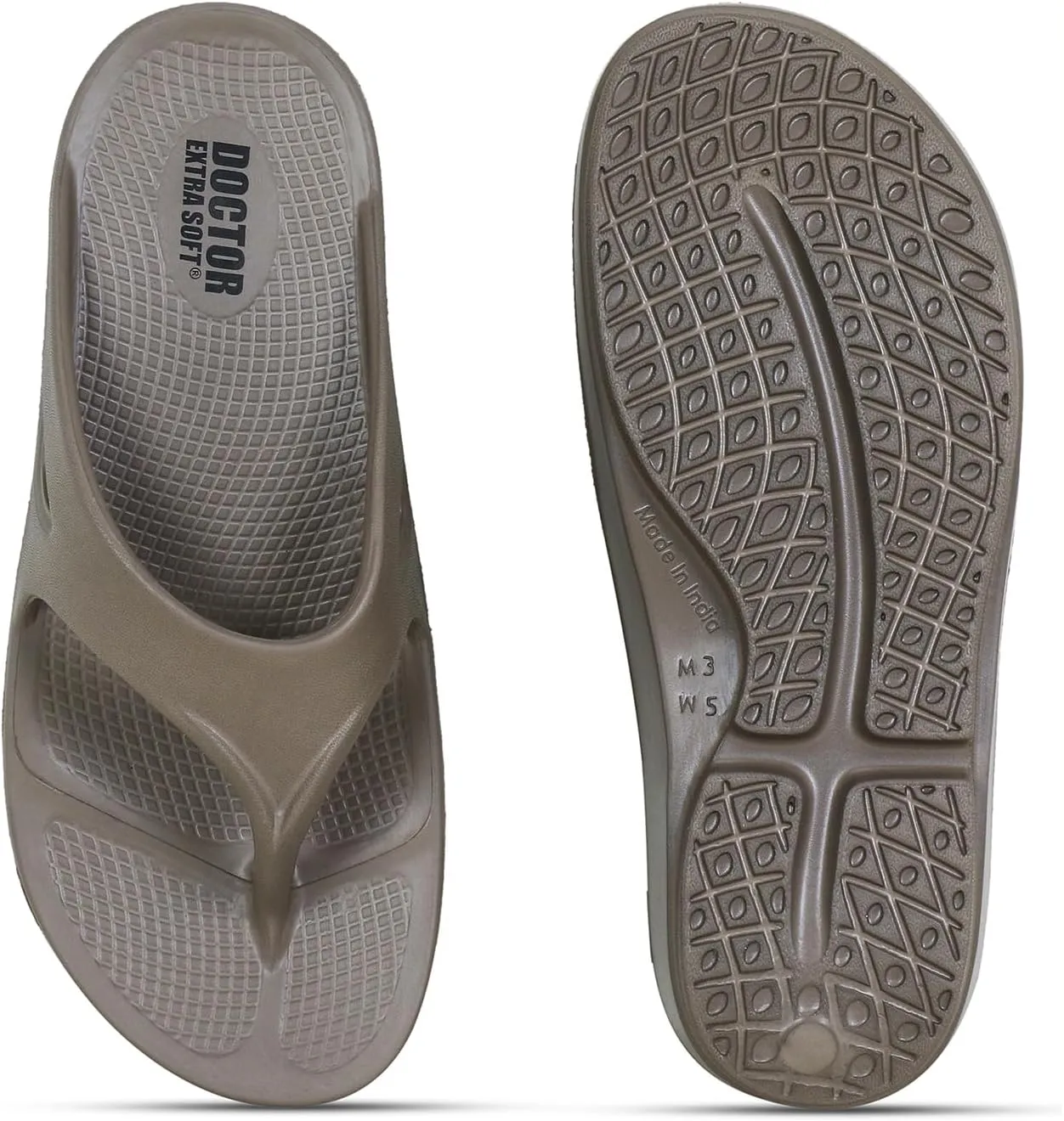 Women's Classic Ultra Soft Flip Flops/Slippers with Cushion FootBed for Adult | Comfortable & Light Weight| Stylish & Anti-Skid| Waterproof & Everyday Slip-on for Ladies/Girls D-510