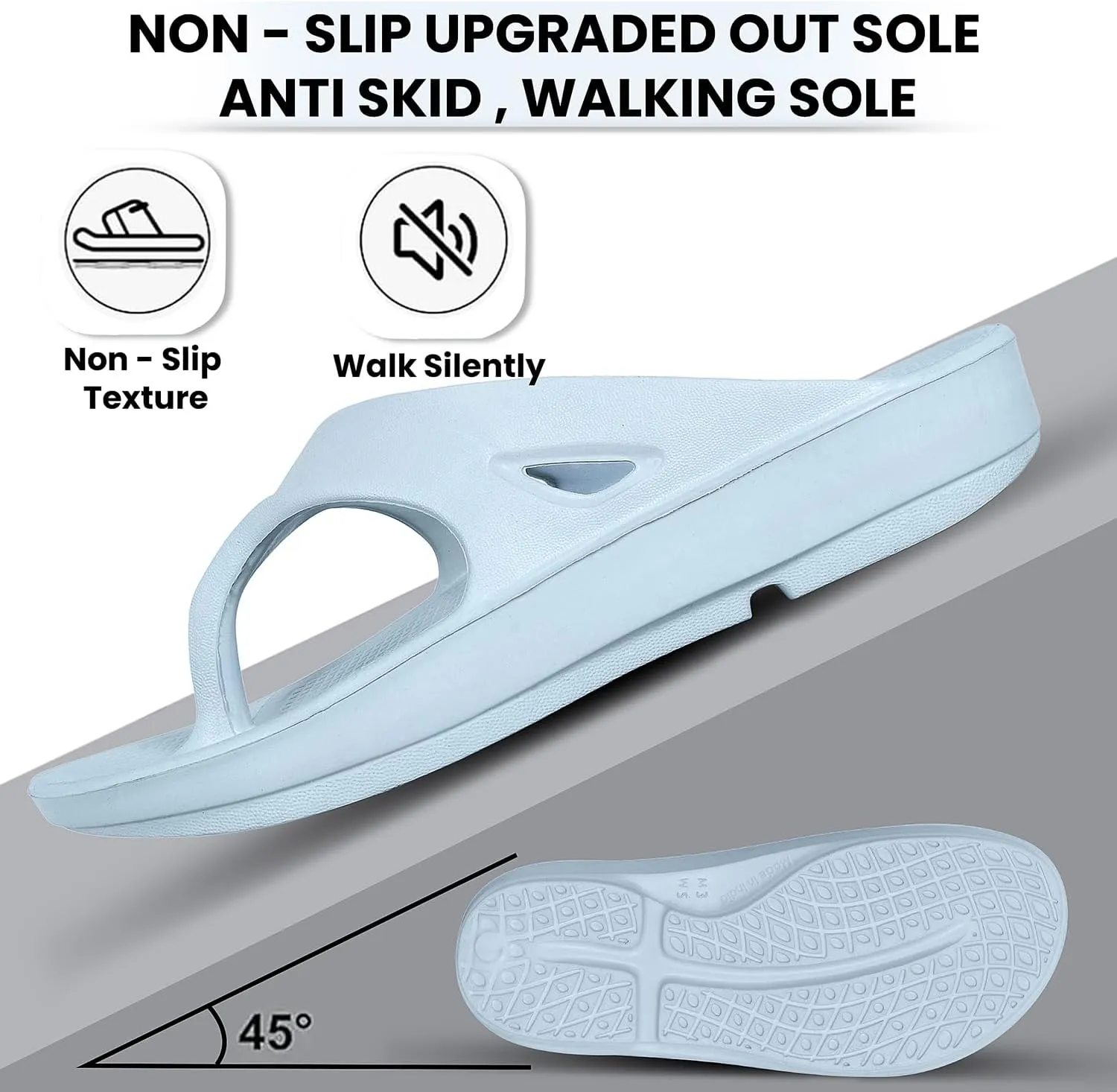 Women's Classic Ultra Soft Flip Flops/Slippers with Cushion FootBed for Adult | Comfortable & Light Weight| Stylish & Anti-Skid| Waterproof & Everyday Slip-on for Ladies/Girls D-510
