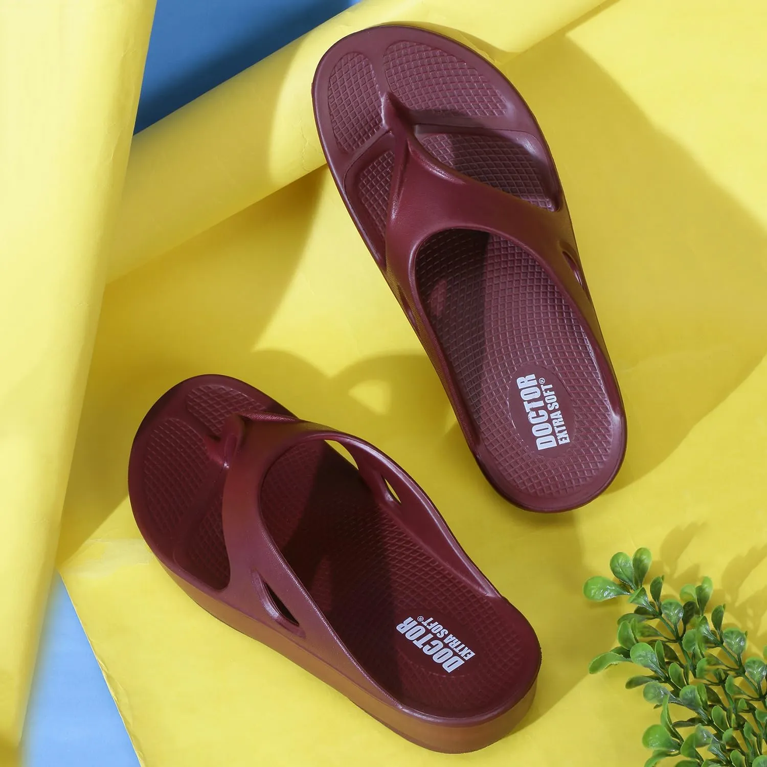 Women's Classic Ultra Soft Flip Flops/Slippers with Cushion FootBed for Adult | Comfortable & Light Weight| Stylish & Anti-Skid| Waterproof & Everyday Slip-on for Ladies/Girls D-510