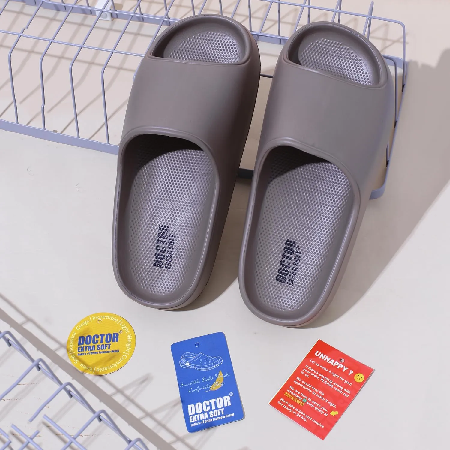 Women's Classic Ultra Soft Sliders/Slippers with Cushion FootBed for Adult | Comfortable & Light Weight| Stylish & Anti-Skid| Waterproof & Everyday Flip Flops for Ladies/Girls D-508