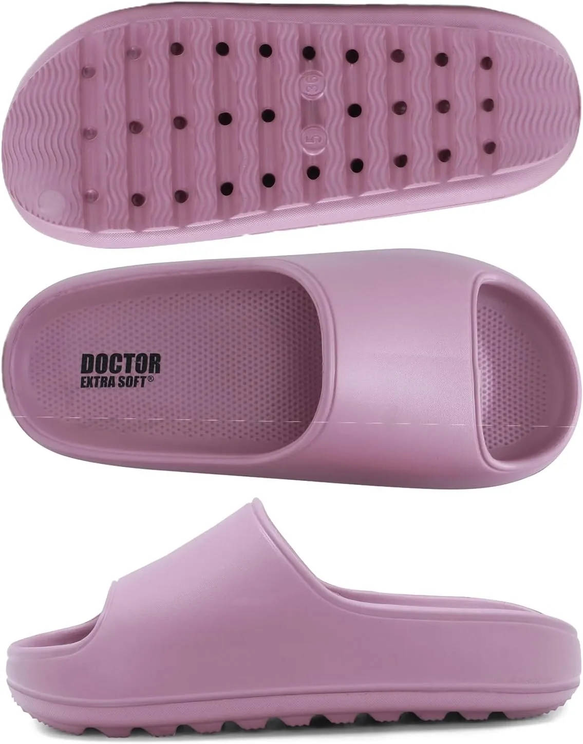 Women's Classic Ultra Soft Sliders/Slippers with Cushion FootBed for Adult | Comfortable & Light Weight| Stylish & Anti-Skid| Waterproof & Everyday Flip Flops for Ladies/Girls D-508