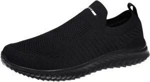 Womens Slip on Walking Shoes Comfort Lightweight Non Slip Work Shoes Women Jogging Men's Shoes Casual Men's Fashion Sneakers Slip On Tennis Shoe Loafers Casual Slip On