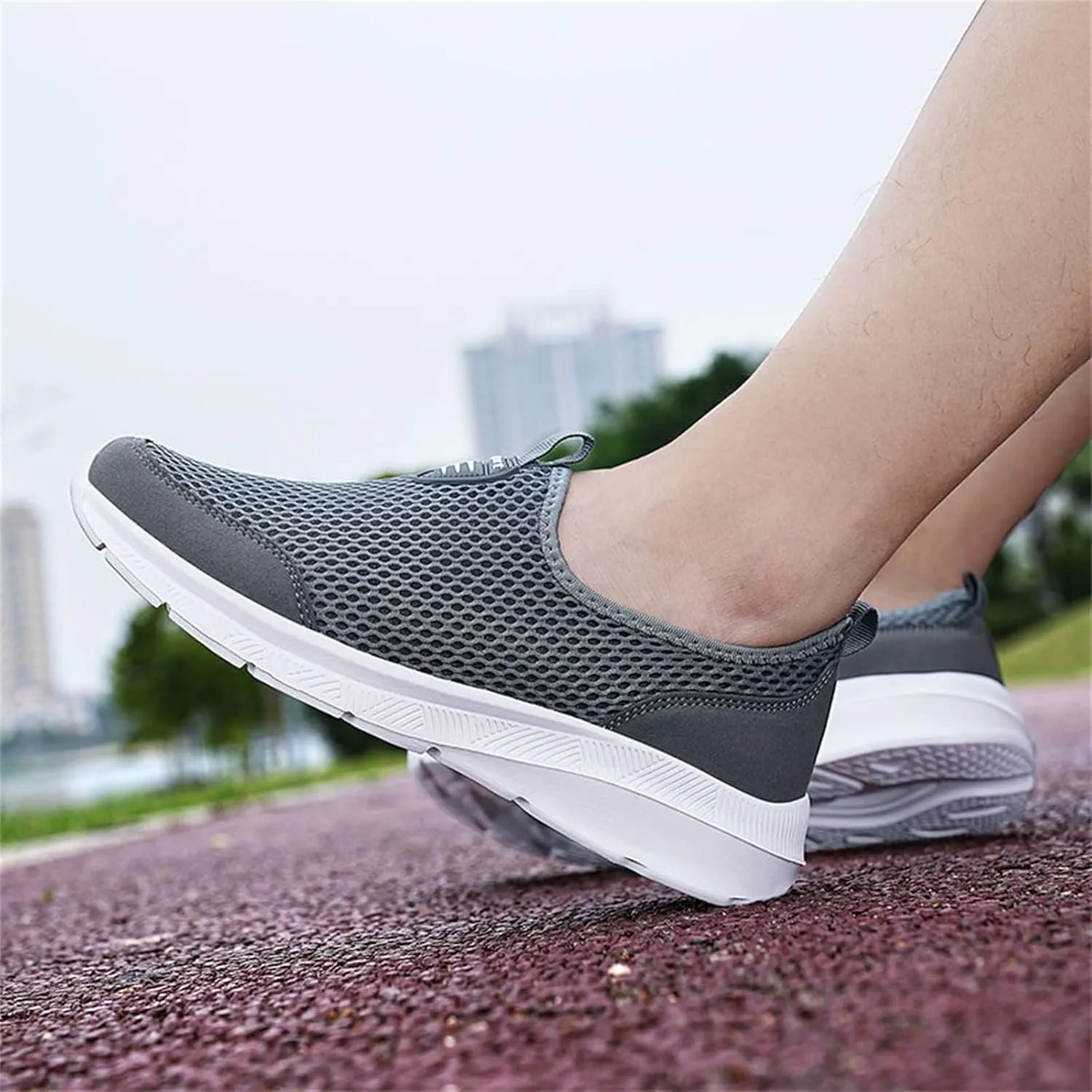 Women's Slip on Walking Shoes Tennis Lightweight Gym Running Shoes for Men Walking Men Shoes Casual Black Platform Sneaker Red Tennis Shoe Loafers Casual Slip On