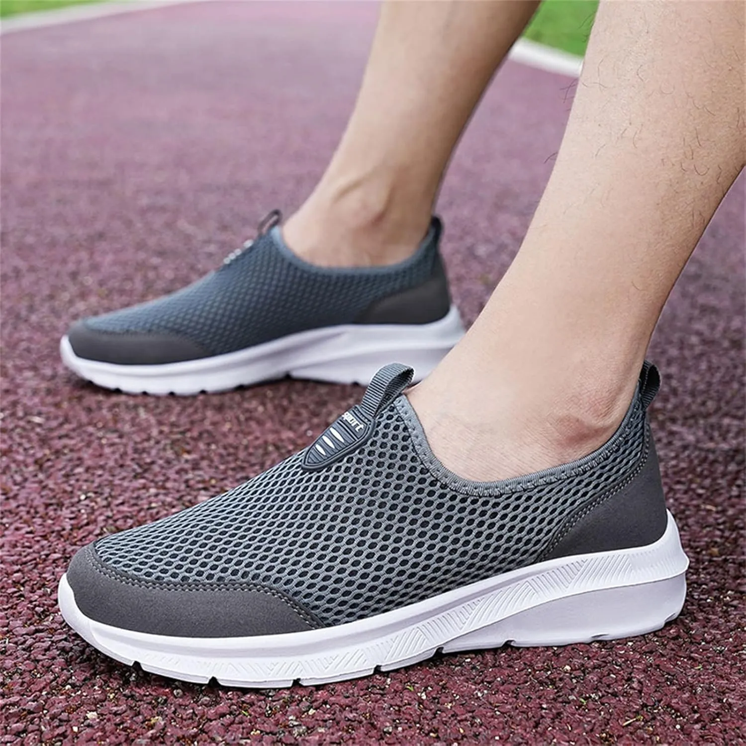 Women's Slip on Walking Shoes Tennis Lightweight Gym Running Shoes for Men Walking Men Shoes Casual Black Platform Sneaker Red Tennis Shoe Loafers Casual Slip On