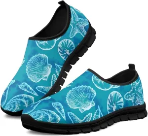 Women's Sneaker Casual Low Top Hiking Sneaker Flat Slip On Outdoor Soft Breathable Holiday Athletic Shoes for Womens