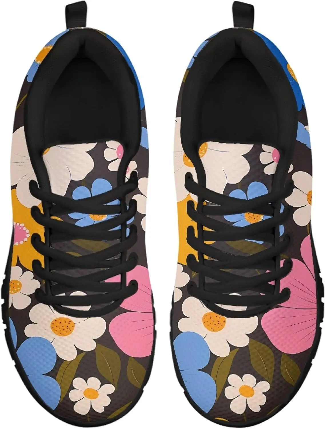 Womens Sports Tennis Shoes Running Causal Shoe Teen Girls Outdoor Travel Sneakers Walking Low Heel Lace up Breathable Lightweight