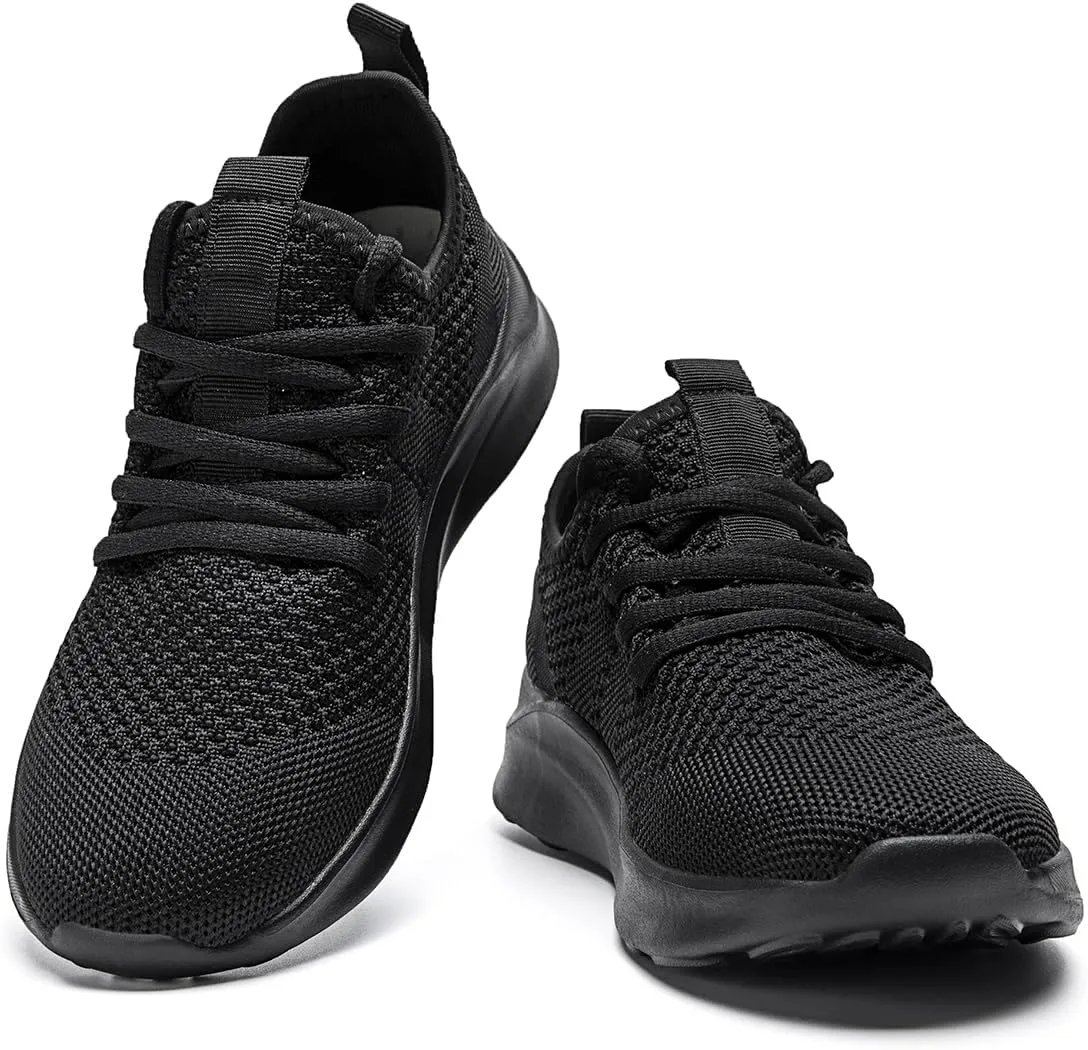 Women's Walking Shoes Tennis Sneakers Casual Lace Up Lightweight Running Shoes Slip On Gym Out Workout Shoes